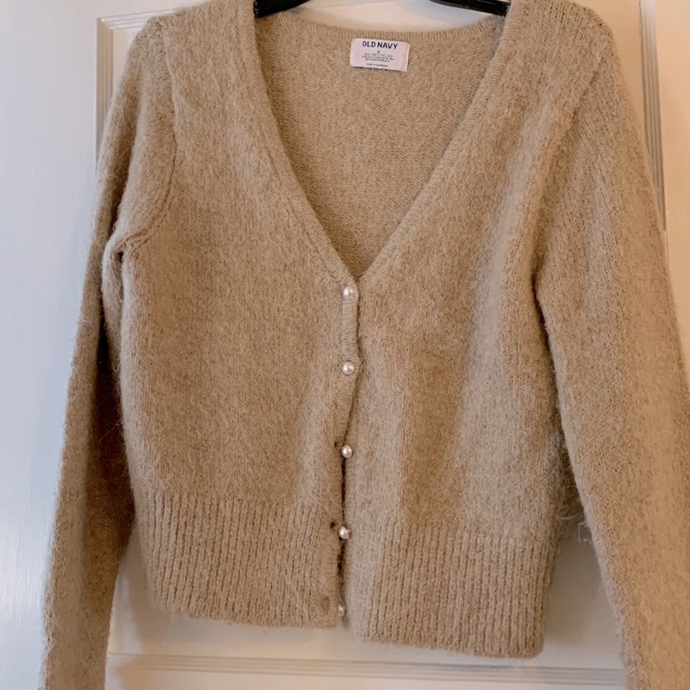 Old Navy fuzzy cardigan